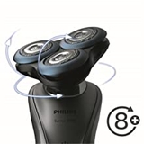 Máy cạo râu Philips S7940/16 shaver series 7000 với Bộ tạo kiểu râu SmartClick, Màu xanh đen