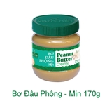 Bơ đậu phộng mịn 170gr