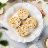 Khuôn bánh trung thu thỏ ngắm trăng 50gr