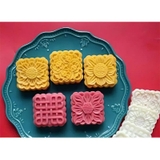 Khuôn bánh trung thu hoa cát tường 200gr