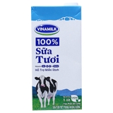 Sữa tiệt trùng không đường vinamilk 1L (Hộp)