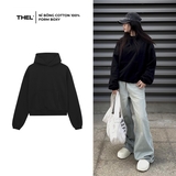 Áo Hoodie Boxy nỉ bông THEL