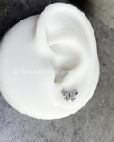 KHUYÊN TITANIUM F136 - BƯỚM CÁNH TRÒN TO MÀU TRẮNG MS160250