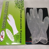 Găng tay cao su trắng ( Hộp 50 cái )