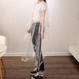 Áo choàng cắt nhuộm tóc  Nilong ( Bịch 50 cái )