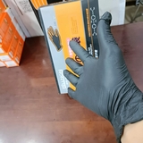 Bao tay cao su đen ( Hộp 30 cái )