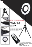 Đèn Spa/Livestream YM-16 ( tròn )
