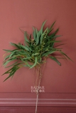 Bó lá bạch đàn sấy khô màu xanh lá 70cm - 60gr