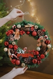 .Vòng nguyệt quế 35cm - Holiday on the Farm