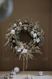 .Vòng nguyệt quế lá bạch đàn khô 45cm - Sage Élégance