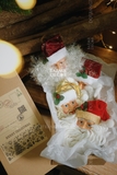 .Phụ kiện treo - Set 4 ông già Noel Vintage châu Âu mẫu ngẫu nhiên 15cm