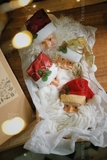 .Phụ kiện treo - Set 4 ông già Noel Vintage châu Âu mẫu ngẫu nhiên 15cm