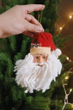 .Phụ kiện treo - Set 4 ông già Noel Vintage châu Âu mẫu ngẫu nhiên 15cm