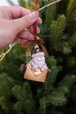 Phụ kiện treo cổ tích - Vintage Nostalgia - Lá thư ông già Noel