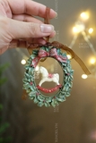 Phụ kiện treo cổ tích - Vintage Nostalgia - Ngựa bập bênh