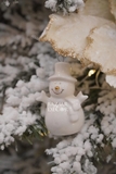 Phụ kiện treo gốm sứ mini Luxury Winter - Snowmen