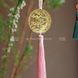 Chuỗi treo họa tiết kim loại Sakura trang trí Tết