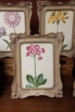 Khung composite màu ngà chạm khắc họa tiết Vintage 18*23 (tranh 13*17.5)