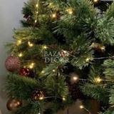 Dây đèn đom đóm 10 mét dùng điện trang trí cây thông Noel