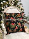 Vỏ gối sofa Cardinal Birds size 40