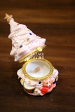 ,Hũ nến thơm cây thông gốm sứ mini 7x11cm
