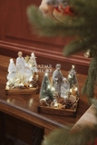 Khay hang đá mini Ngôi Sao Bethlehem White Gold | Tặng kèm dây đèn