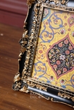 Khung composite chữ nhật viền cổ điển đen 19.5x24cm (12.5x17.5cm)
