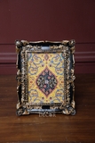 Khung composite chữ nhật viền cổ điển đen 19.5x24cm (12.5x17.5cm)