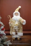 Ông già Noel Royal 80cm - Vàng gold