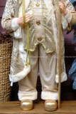 Ông già Noel áo choàng Gold Bling Bling 90cm 120cm