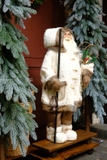 Ông già Noel áo choàng lông tuyết Bắc Âu 90cm 120cm