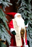 Ông già Noel áo choàng nhung đỏ 90cm 120cm