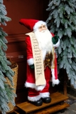 Ông già Noel áo choàng nhung đỏ 90cm 120cm