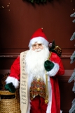 Ông già Noel áo choàng nhung đỏ 90cm 120cm