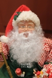 Đồ chơi ông già Noel tô màu có thể cử động