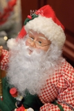 Đồ chơi ông già Noel tô màu có thể cử động