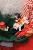 Đồ chơi ông già Noel tô màu có thể cử động