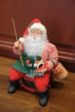 Đồ chơi ông già Noel tô màu có thể cử động