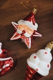 .Hộp 39 phụ kiện & châu đỏ trắng - Santa Claus in Snowland