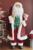 Ông già Noel khổng lồ 120cm (Kích thước từ chân đến chóp nón) - Đỏ xanh lá