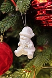 Phụ kiện treo gốm sứ mini Luxury Winter - Ông già Noel
