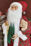 Ông già Noel khổng lồ 120cm (Kích thước từ chân đến chóp nón) - Đỏ xanh lá