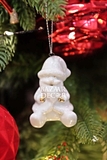Phụ kiện treo gốm sứ mini Luxury Winter - Ông già Noel