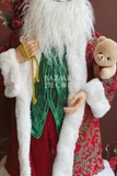 Ông già Noel khổng lồ 120cm (Kích thước từ chân đến chóp nón) - Đỏ xanh lá