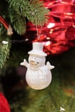 Phụ kiện treo gốm sứ mini Luxury Winter - Snowmen