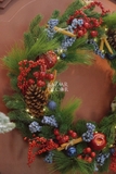 .Vòng nguyệt quế PE 70cm - Caribbean Garden