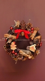 Vòng nguyệt quế 30cm Rustic Gingerbread