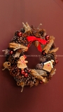 Vòng nguyệt quế 30cm Rustic Gingerbread