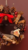 Vòng nguyệt quế 30cm Rustic Gingerbread