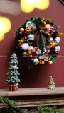 Vòng nguyệt quế 40cm Merry Little Noel
